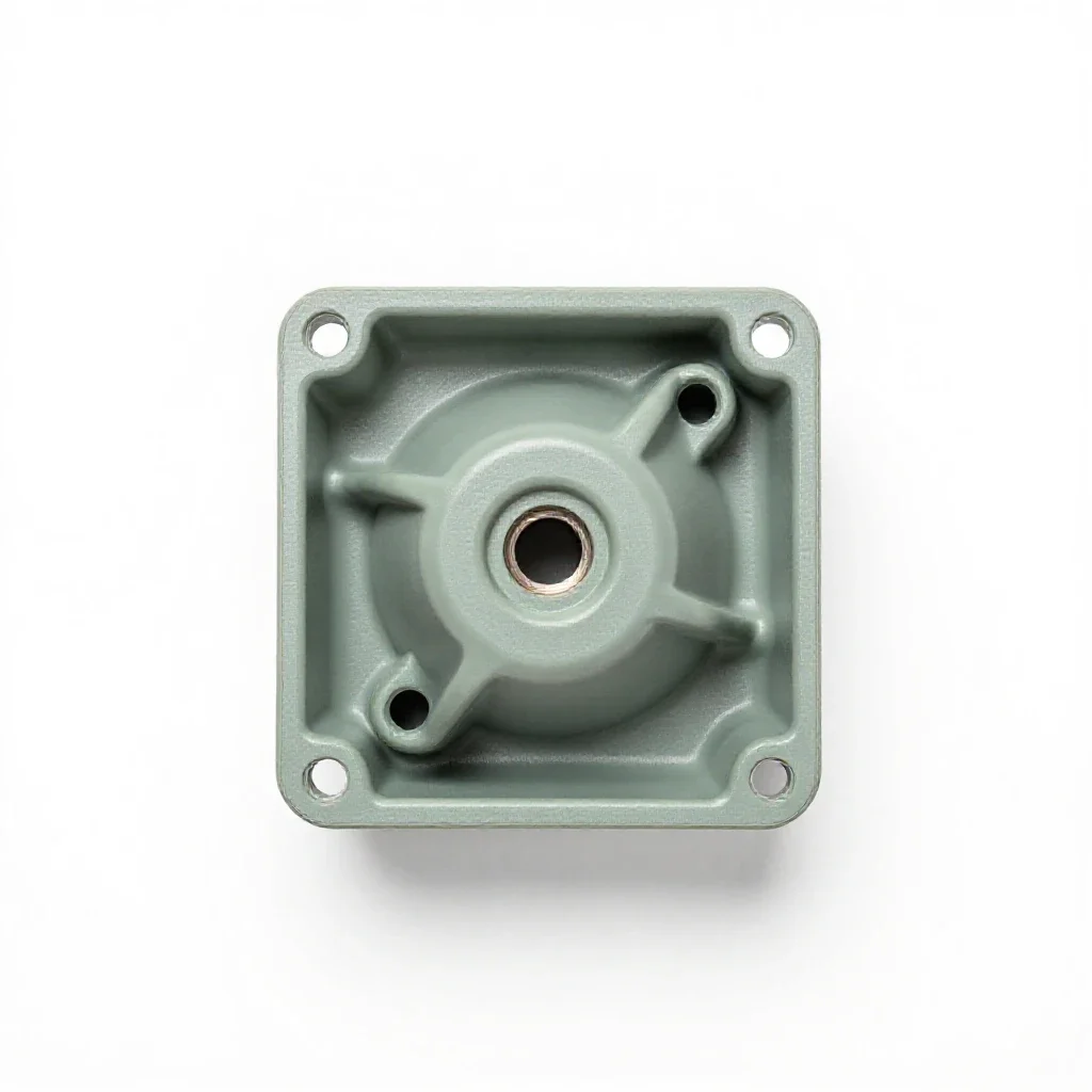 Distributor housing isolated on a white background