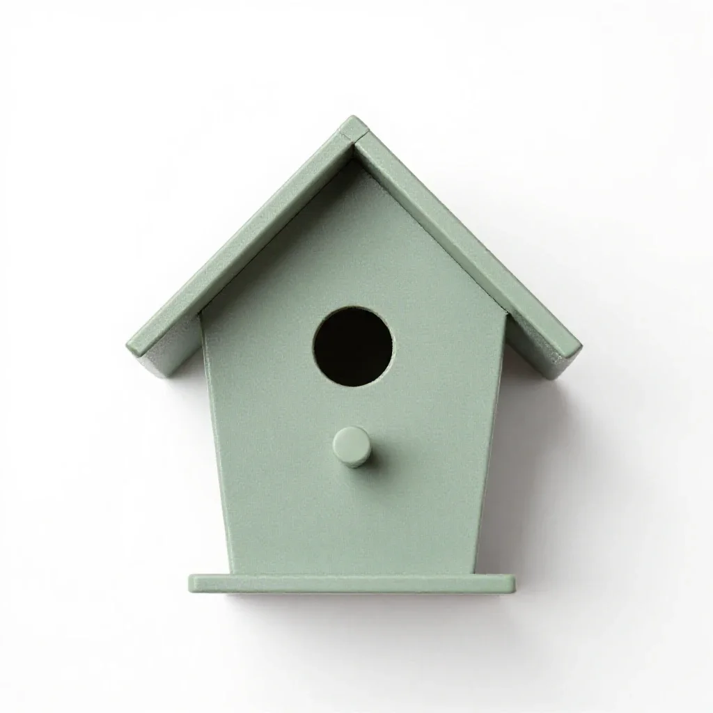 Dovecote isolated on a white background