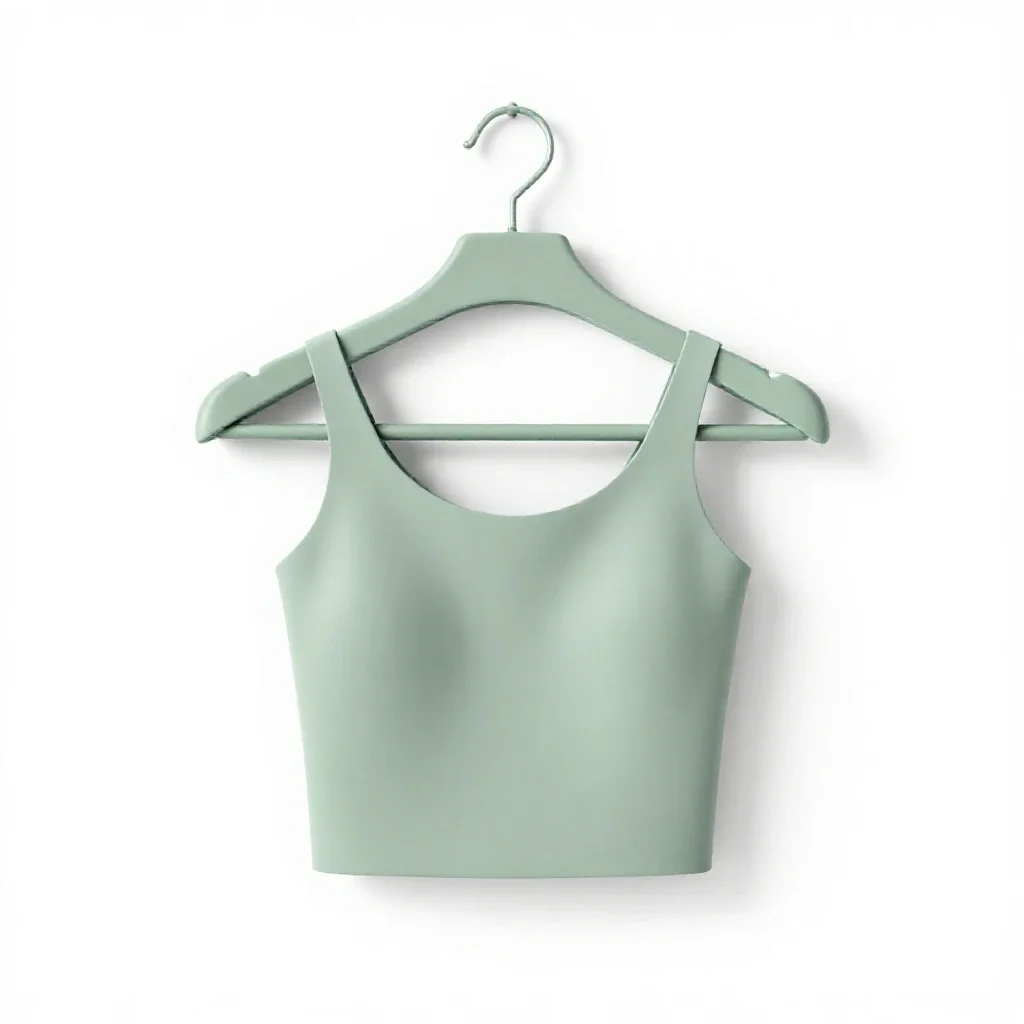 Dress rack isolated on a white background