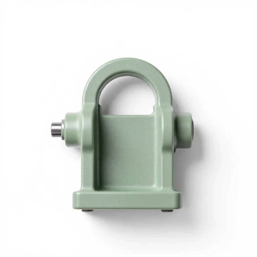 Drop forge isolated on a white background