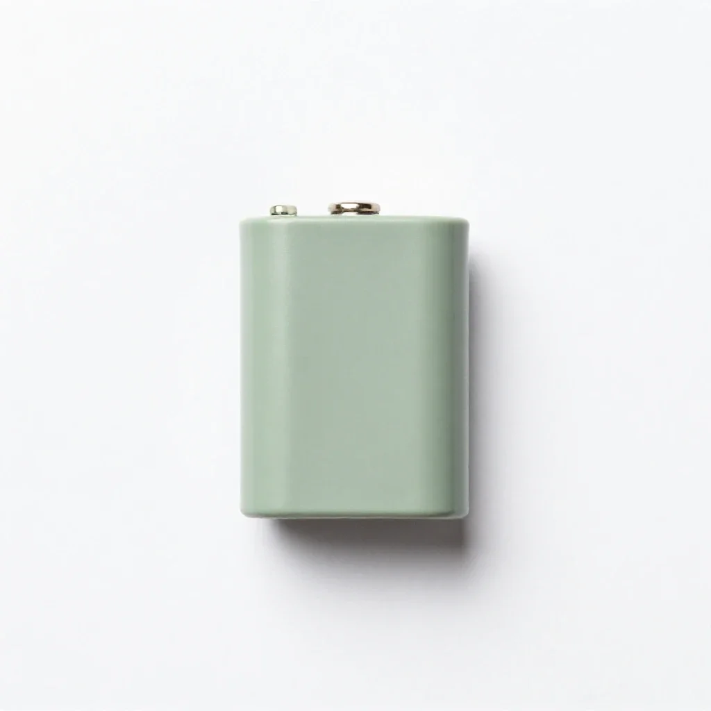 Dry cell isolated on a white background