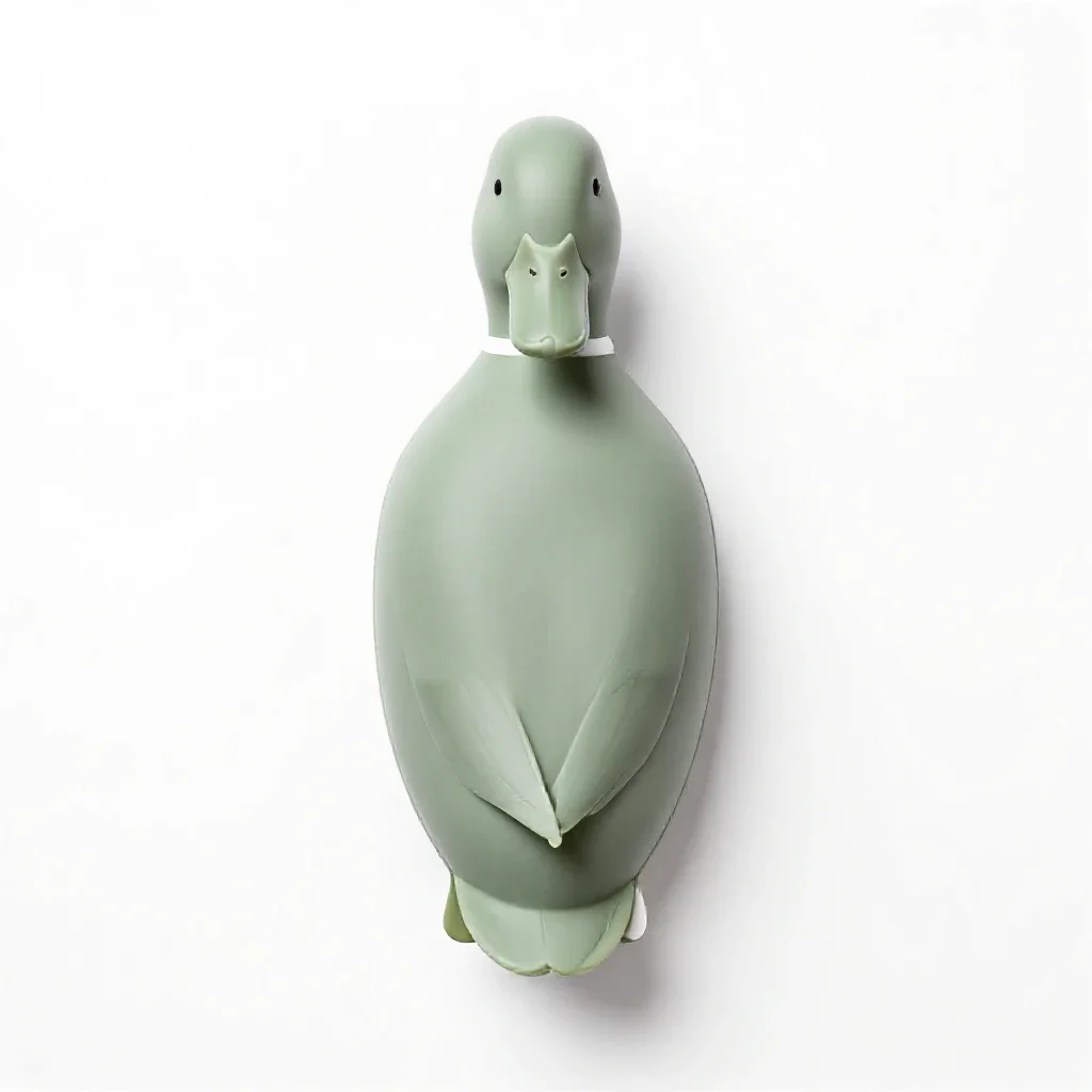 Duck down isolated on a white background