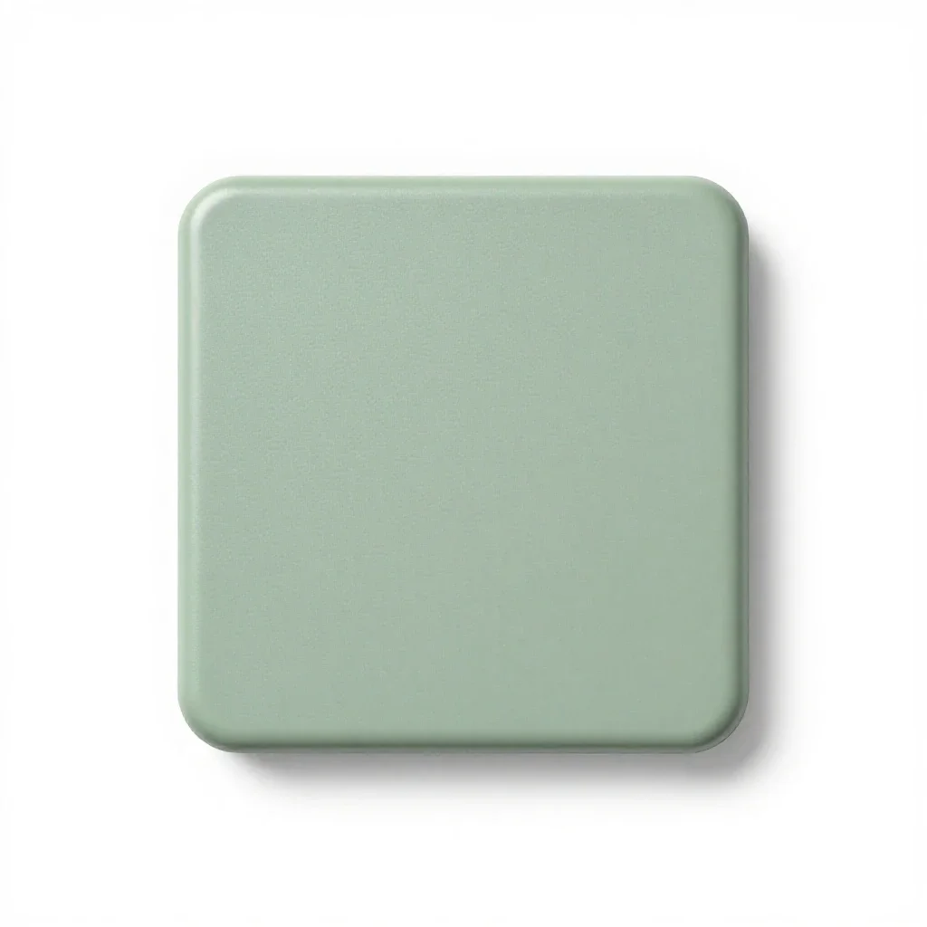 Facing isolated on a white background