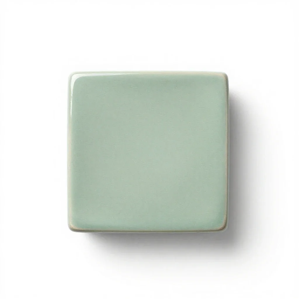 Faience isolated on a white background