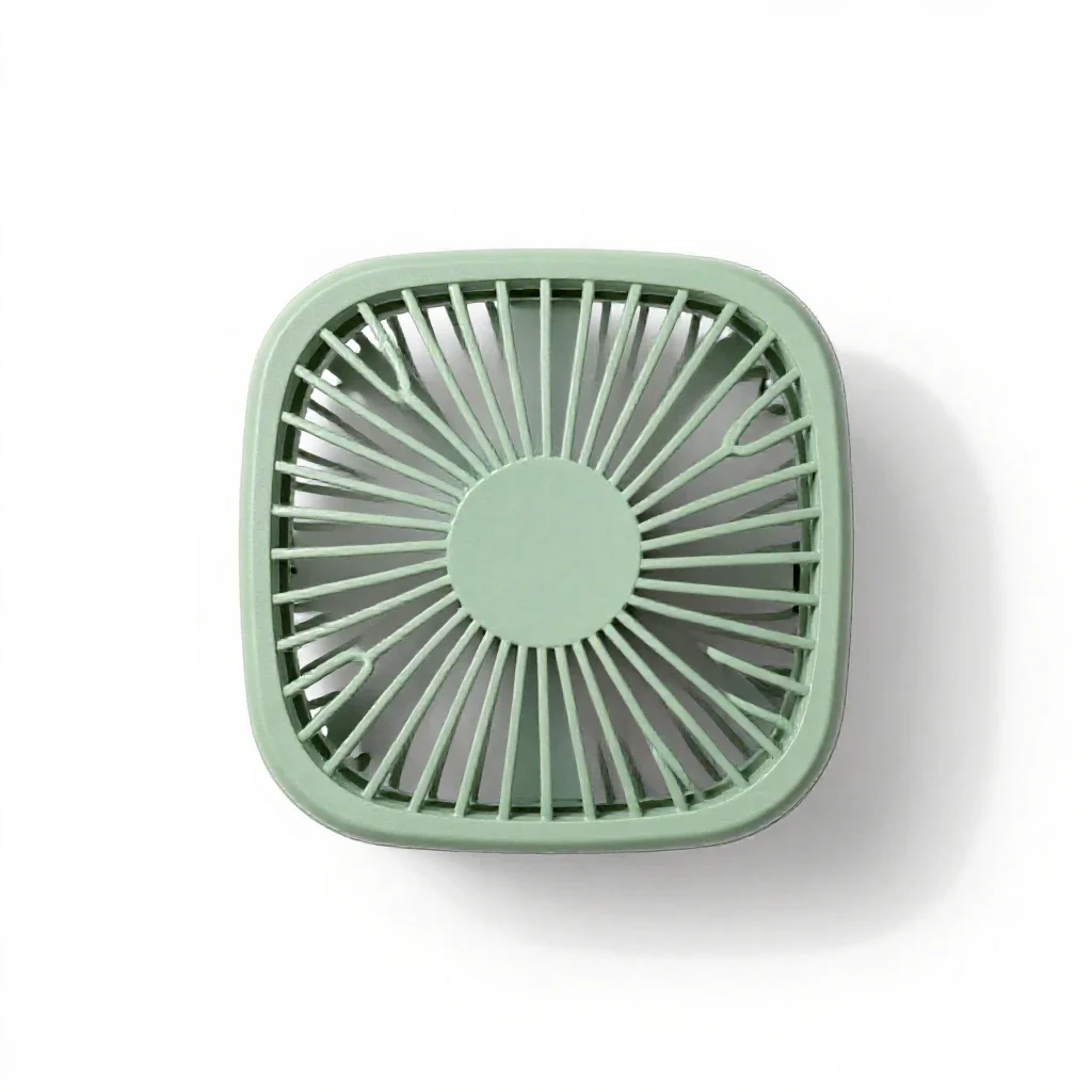 Fan isolated on a white background