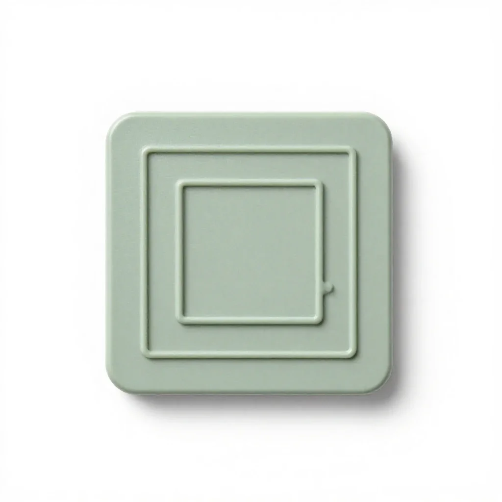 Feedback circuit isolated on a white background