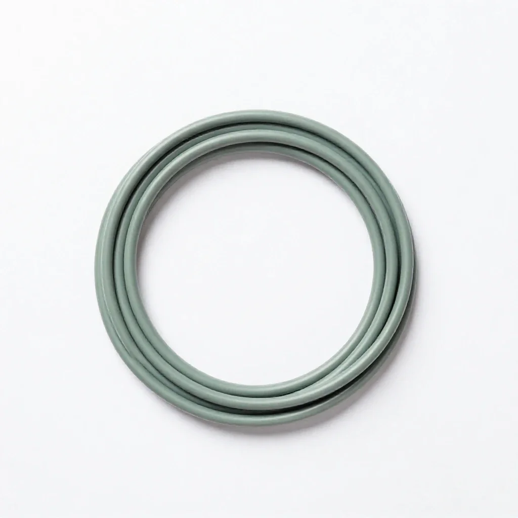 Fiber optic cable isolated on a white background