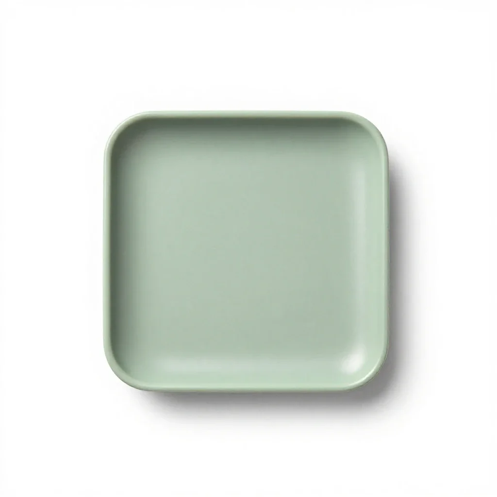 Finger plate isolated on a white background