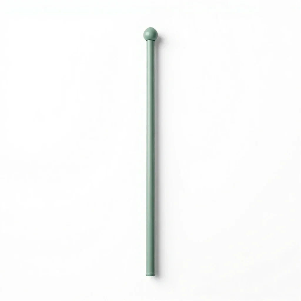 Flagpole isolated on a white background