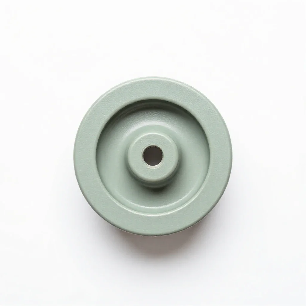 Fluid flywheel isolated on a white background