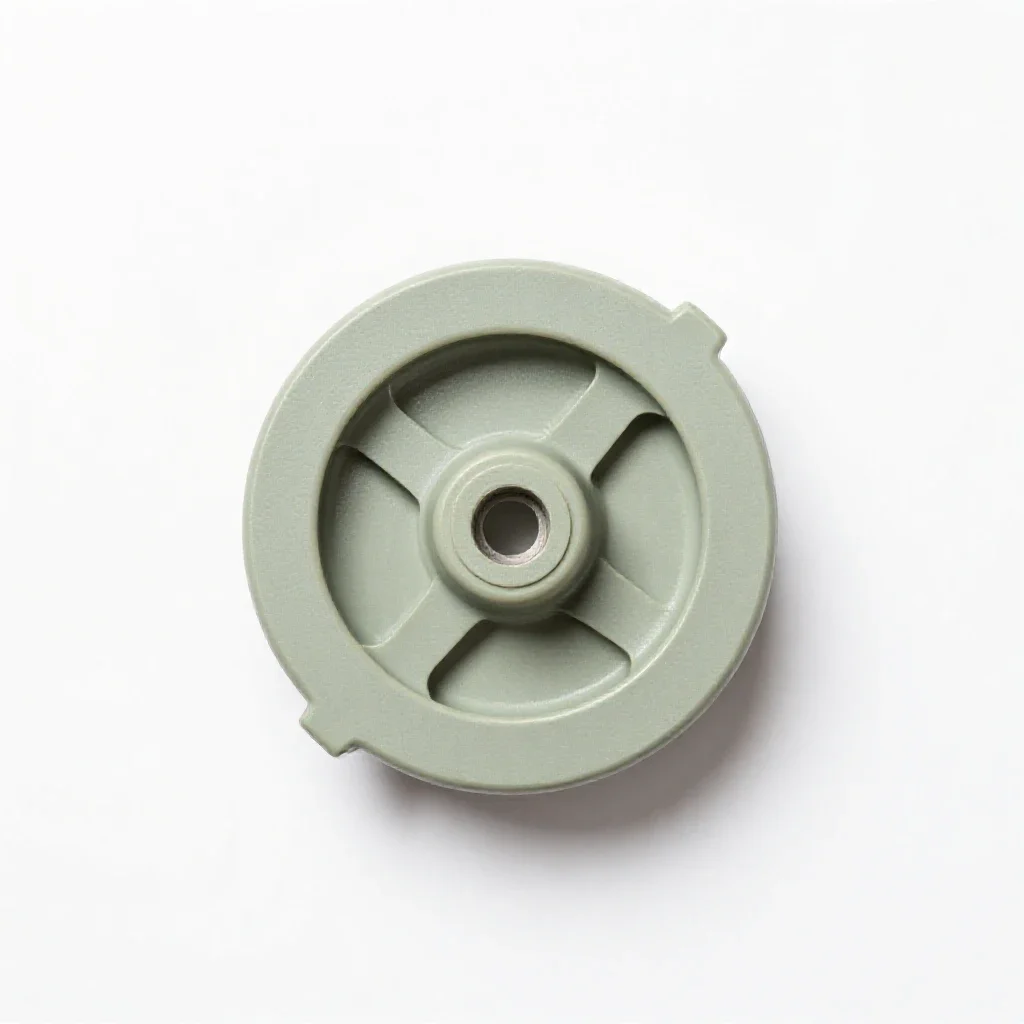 Flywheel isolated on a white background