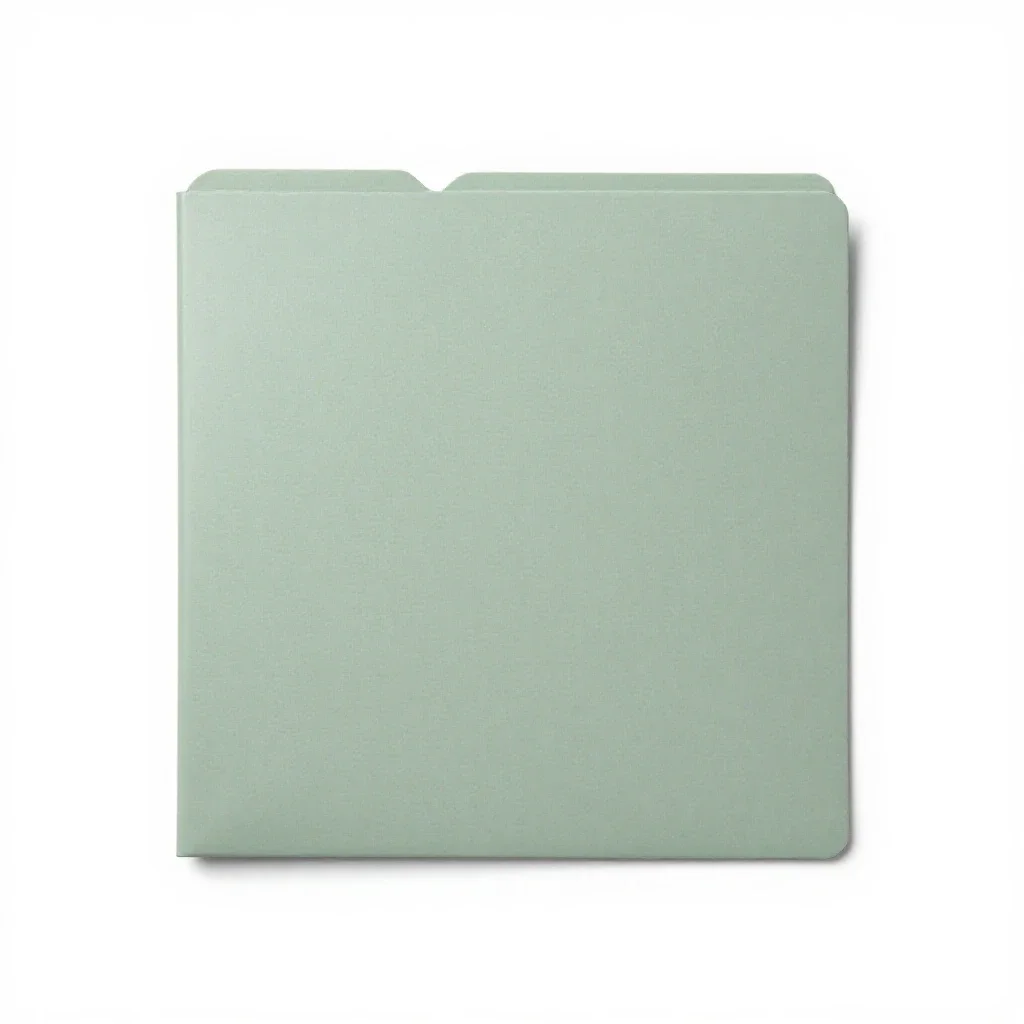 Folder isolated on a white background