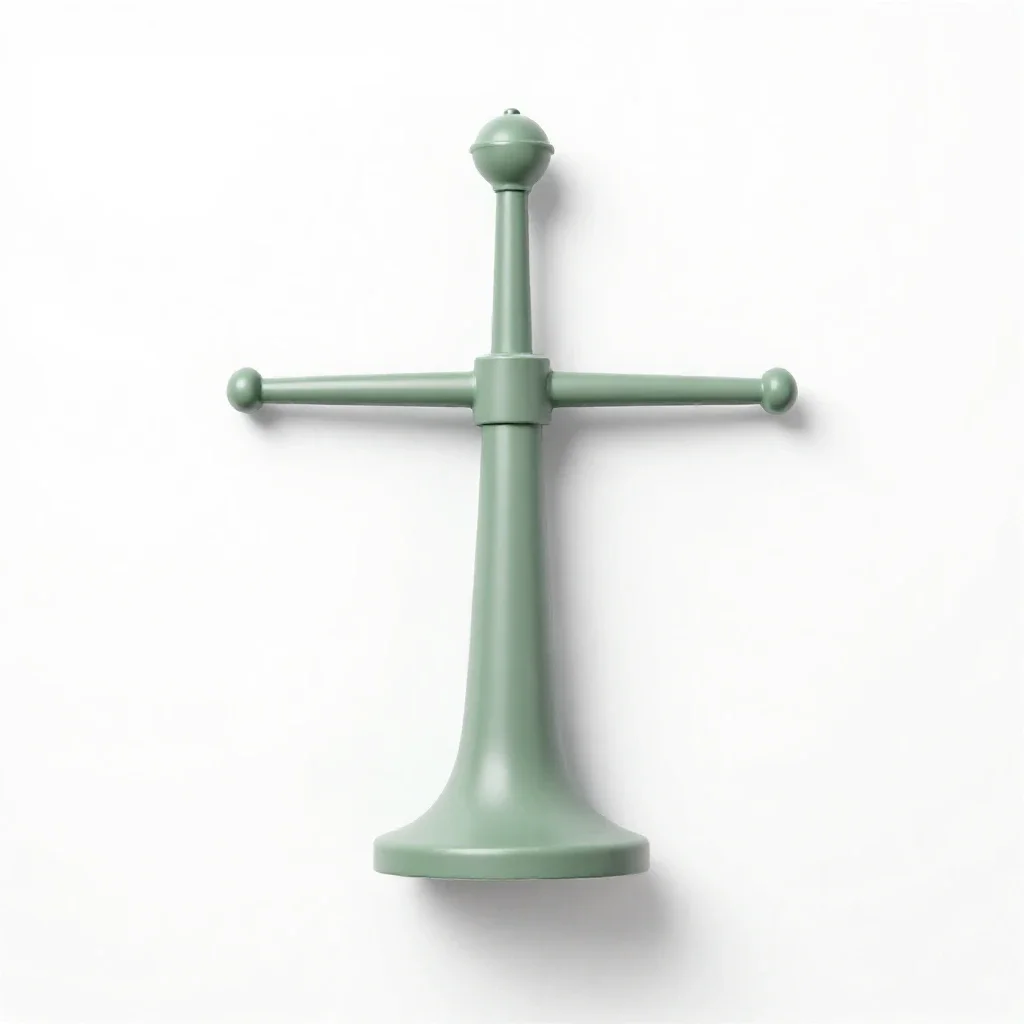 Fore-topmast isolated on a white background