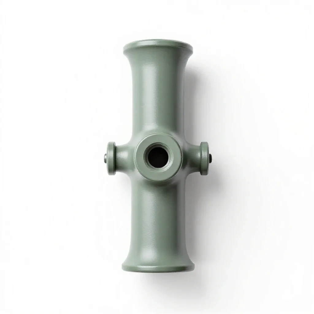 Four-pounder isolated on a white background