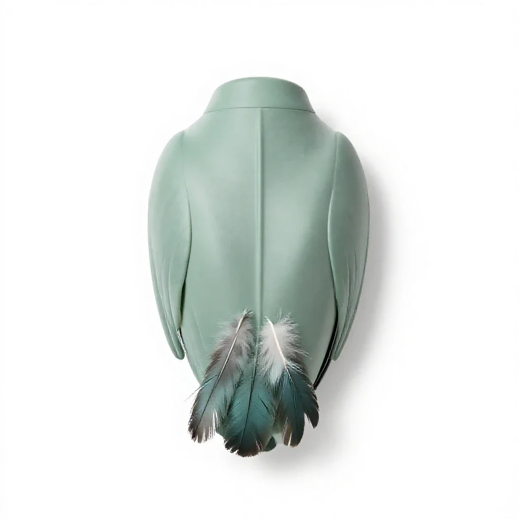 Marabou isolated on a white background