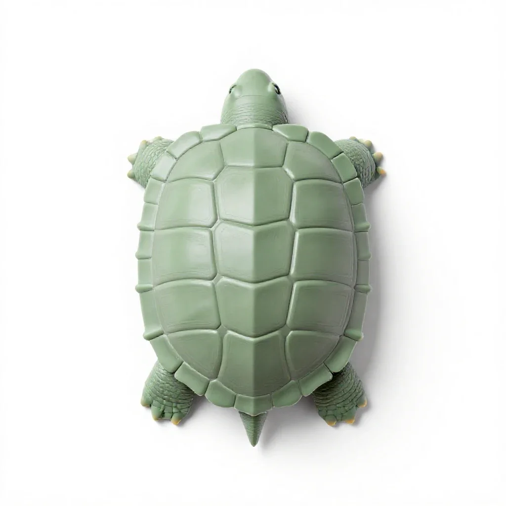 Scute isolated on a white background