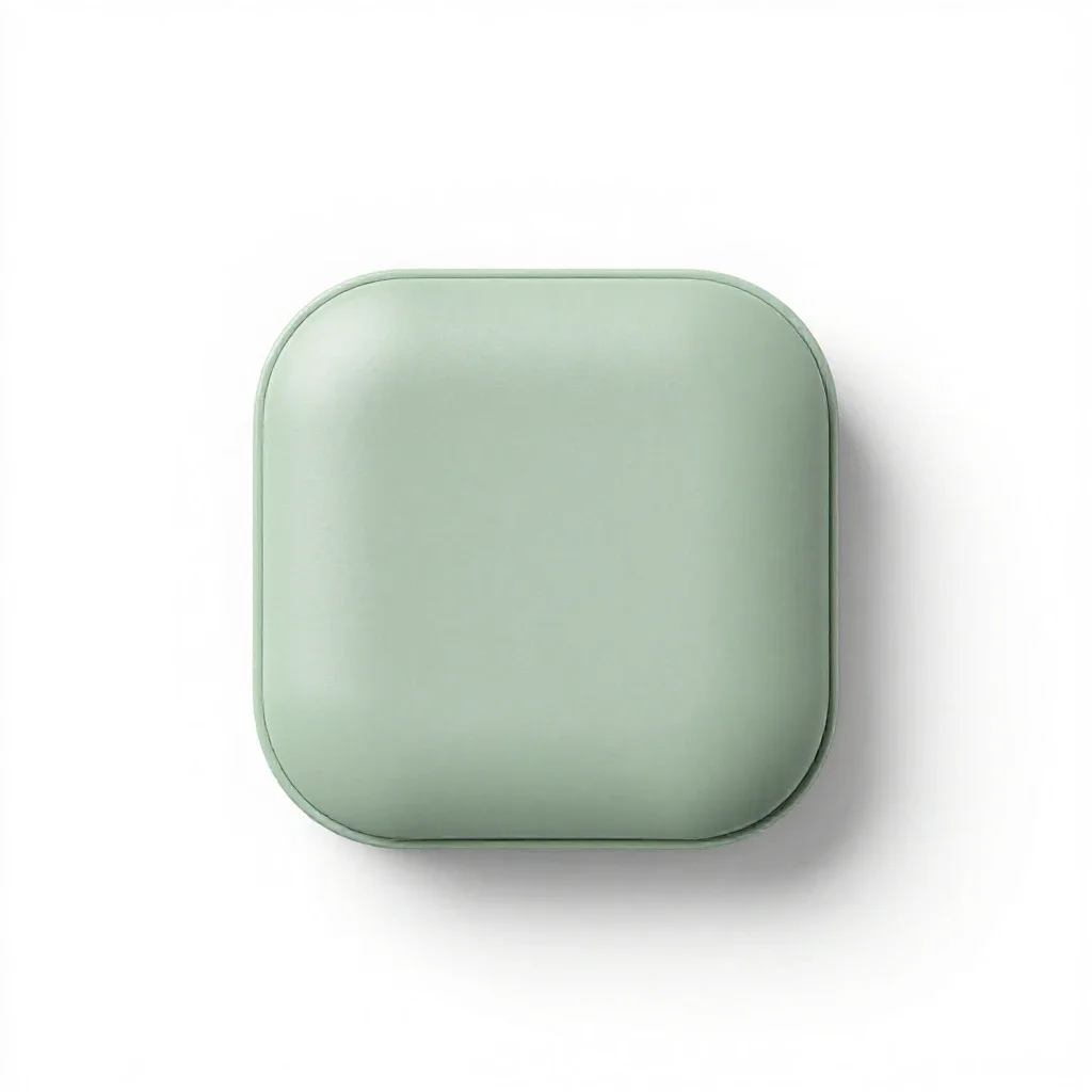 Acoustic device isolated on a white background