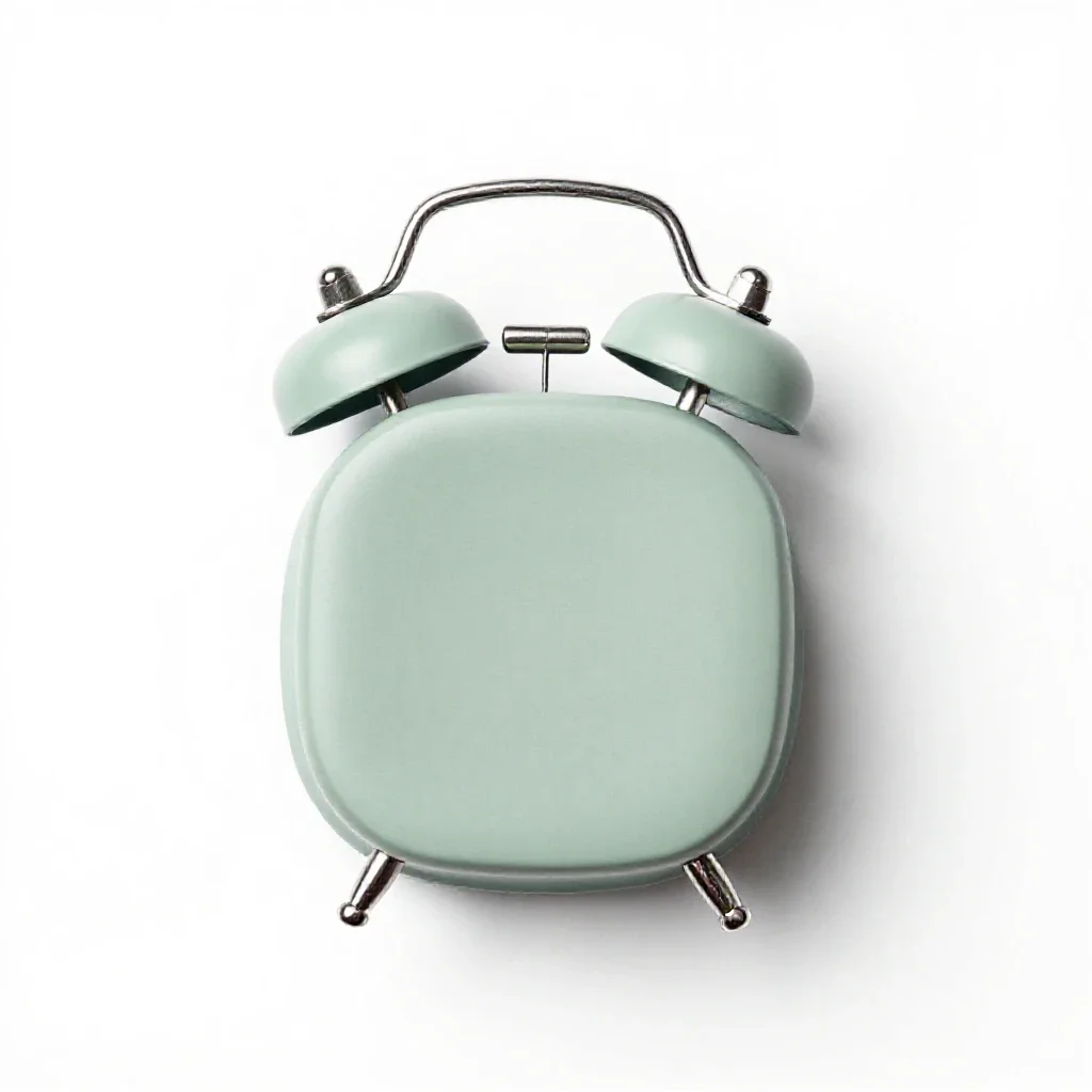 Alarm isolated on a white background