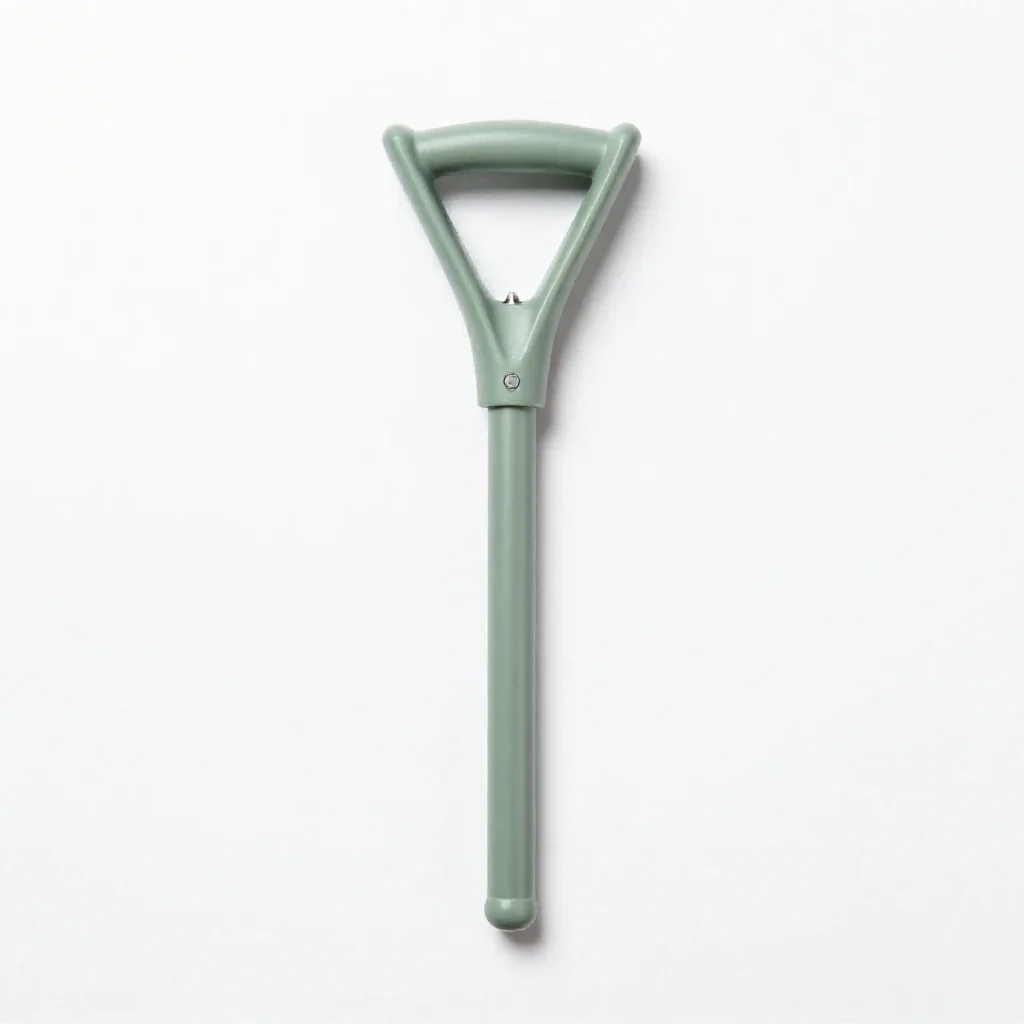 Alpenstock isolated on a white background