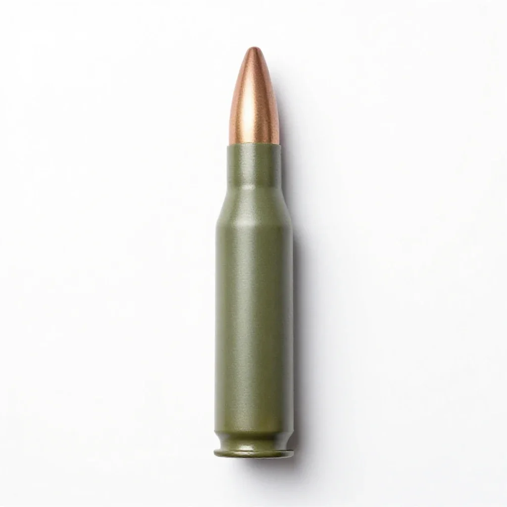 Ammunition isolated on a white background