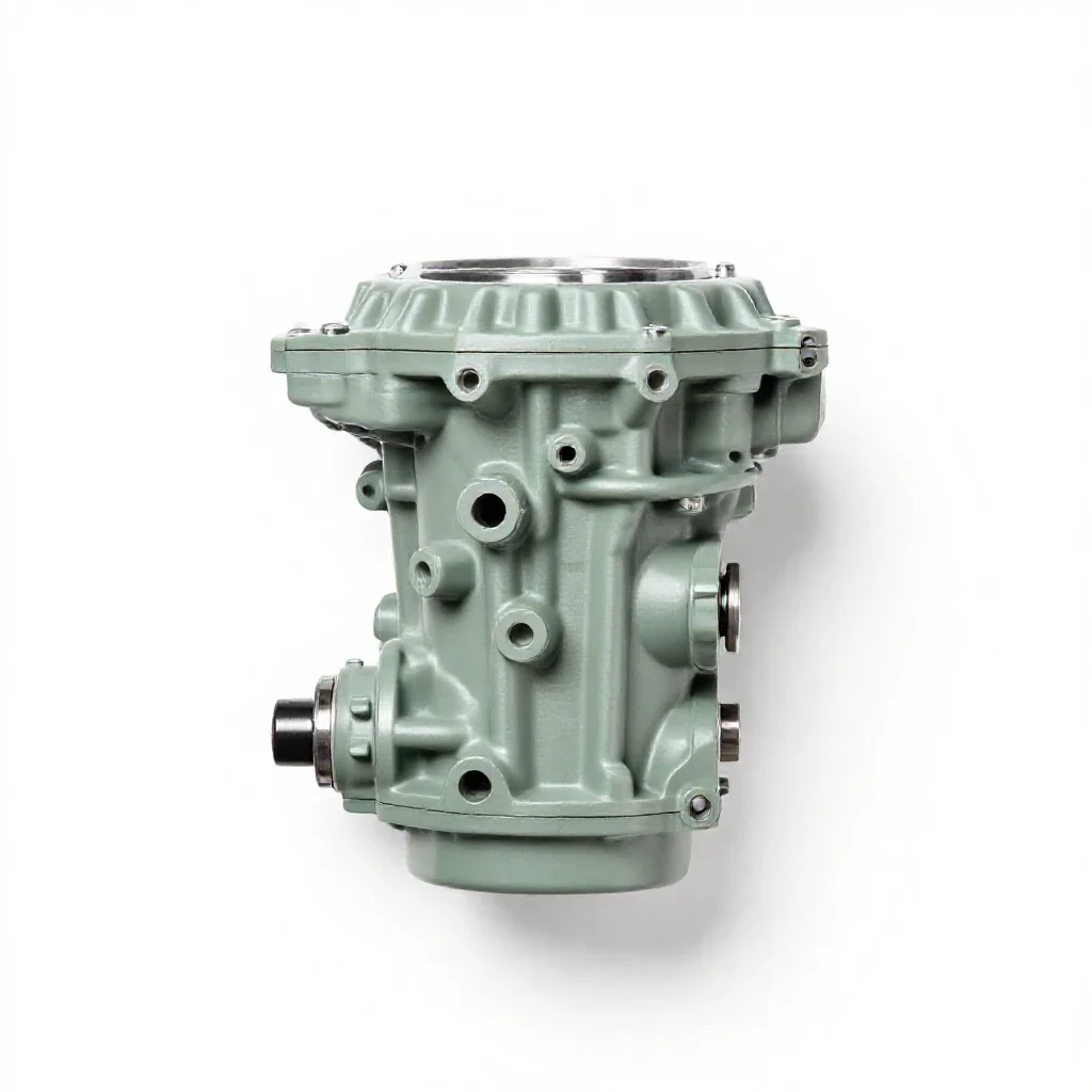 Automatic transmission isolated on a white background