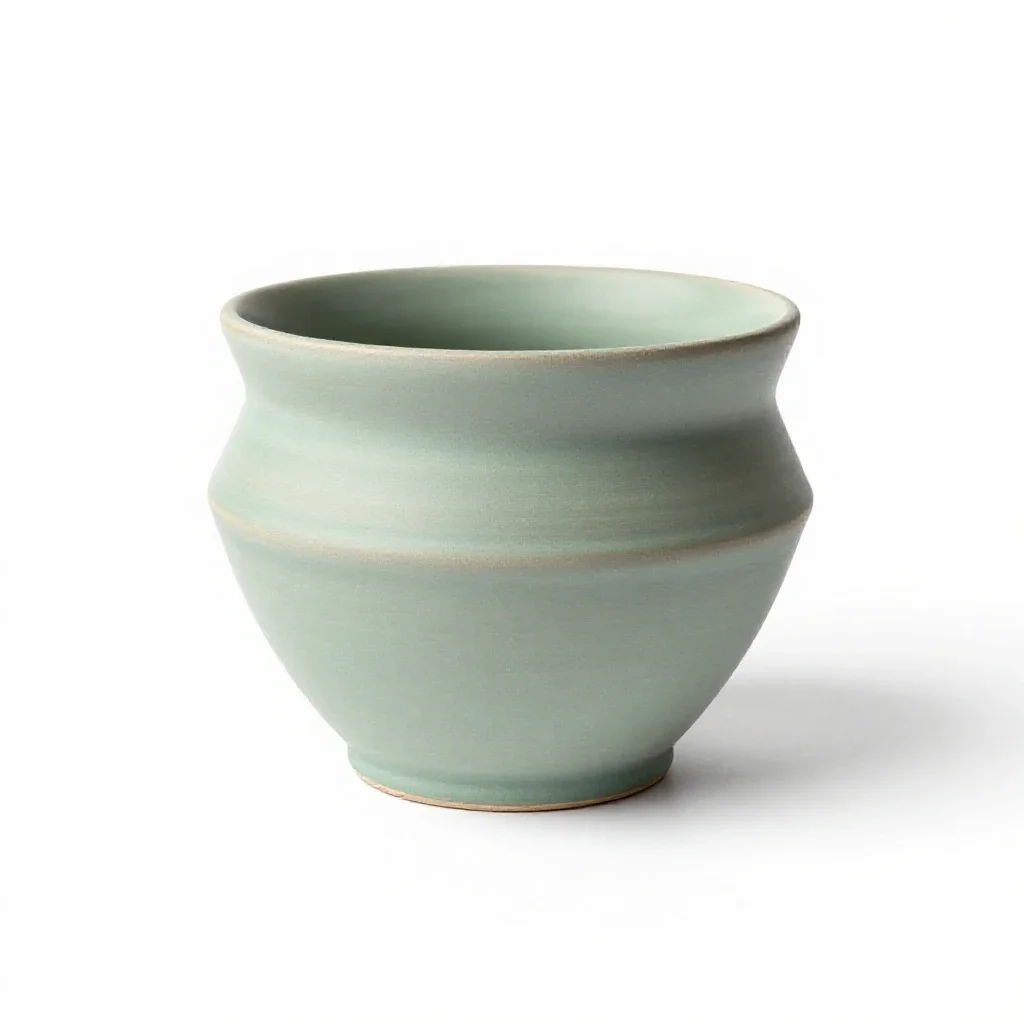 Earthenware isolated on a white background