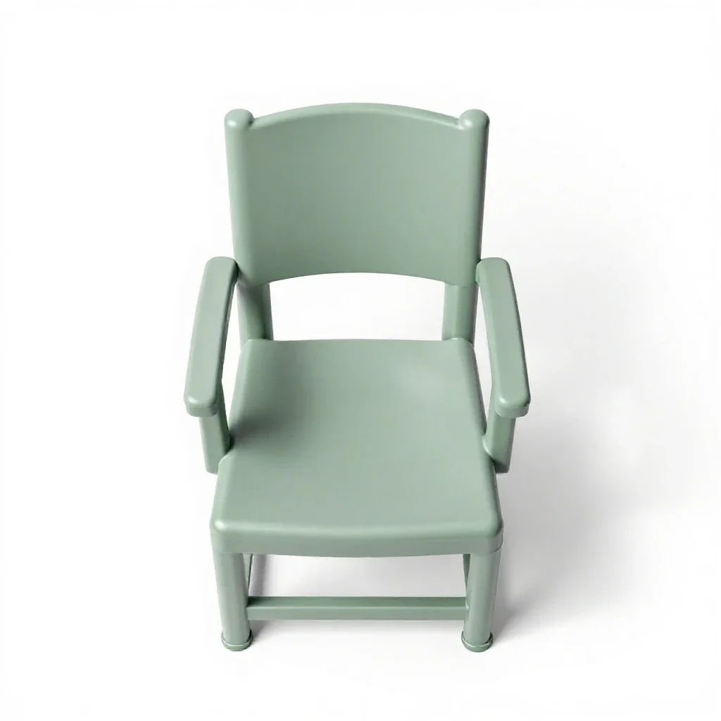 Electric chair isolated on a white background