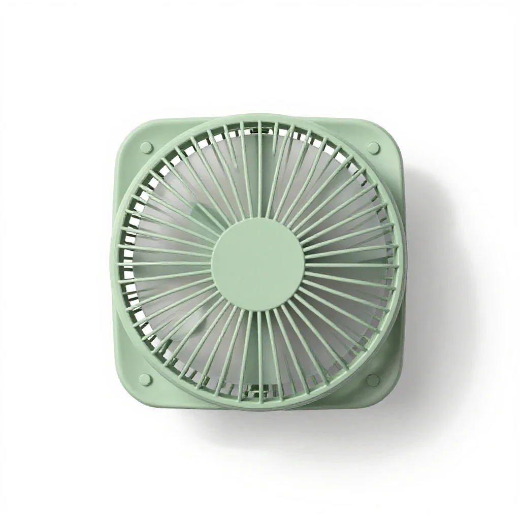 Electric fan isolated on a white background