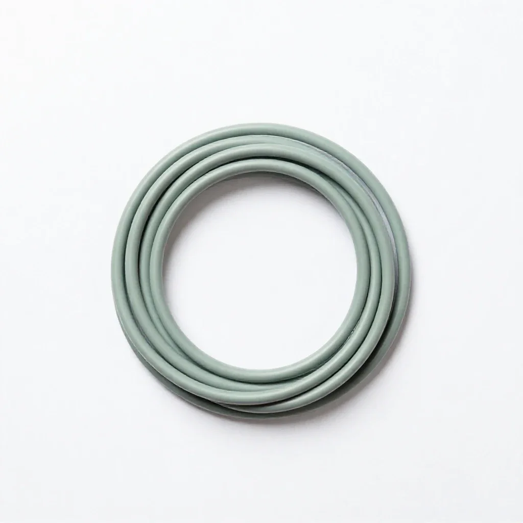 Electrical cable isolated on a white background