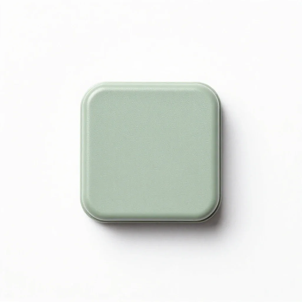 Electrical contact isolated on a white background