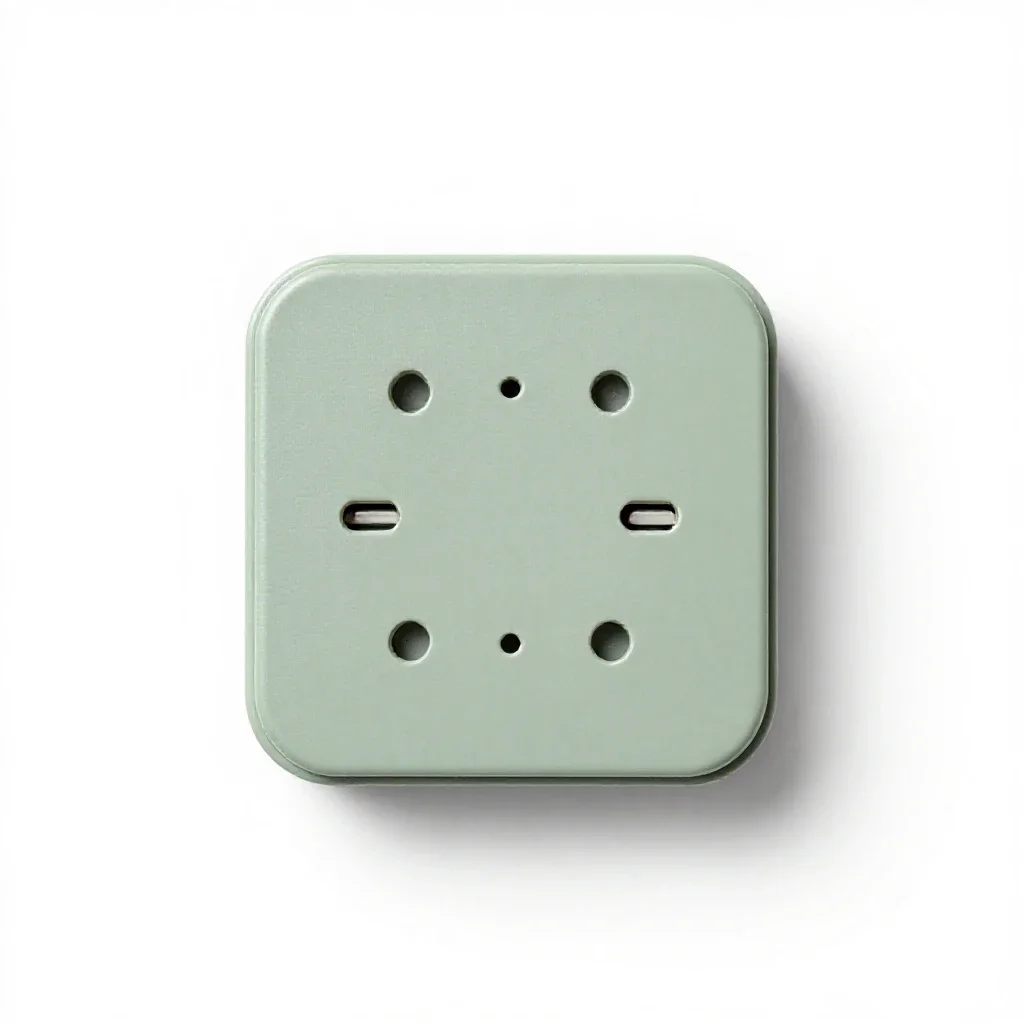 Electrical system isolated on a white background