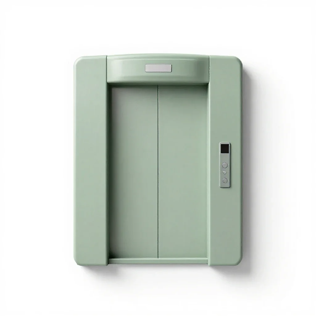 Elevator isolated on a white background
