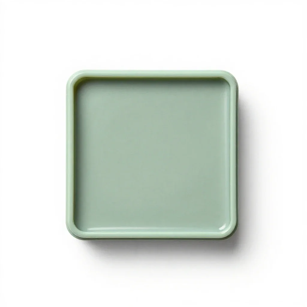 Encaustic isolated on a white background