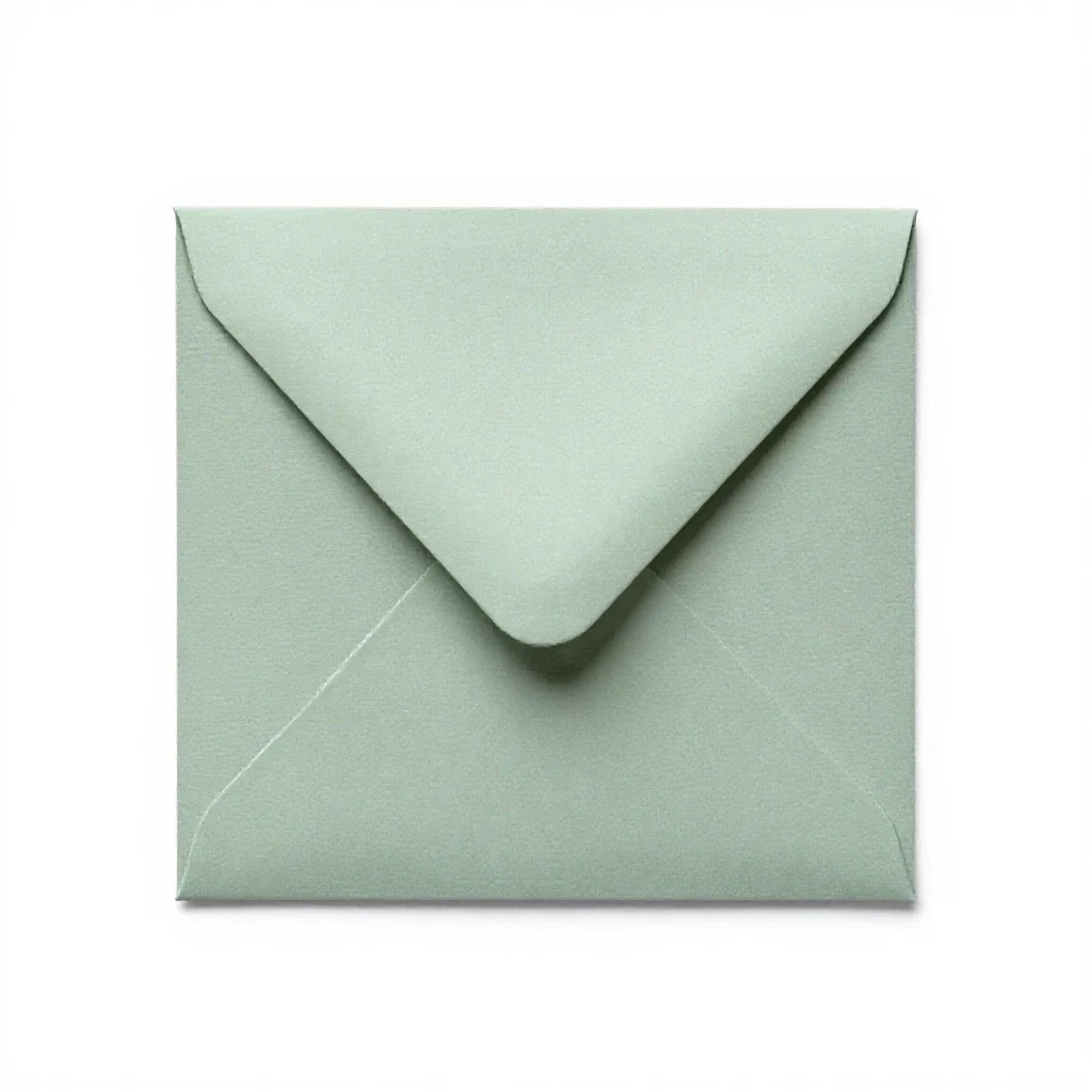 Envelope isolated on a white background