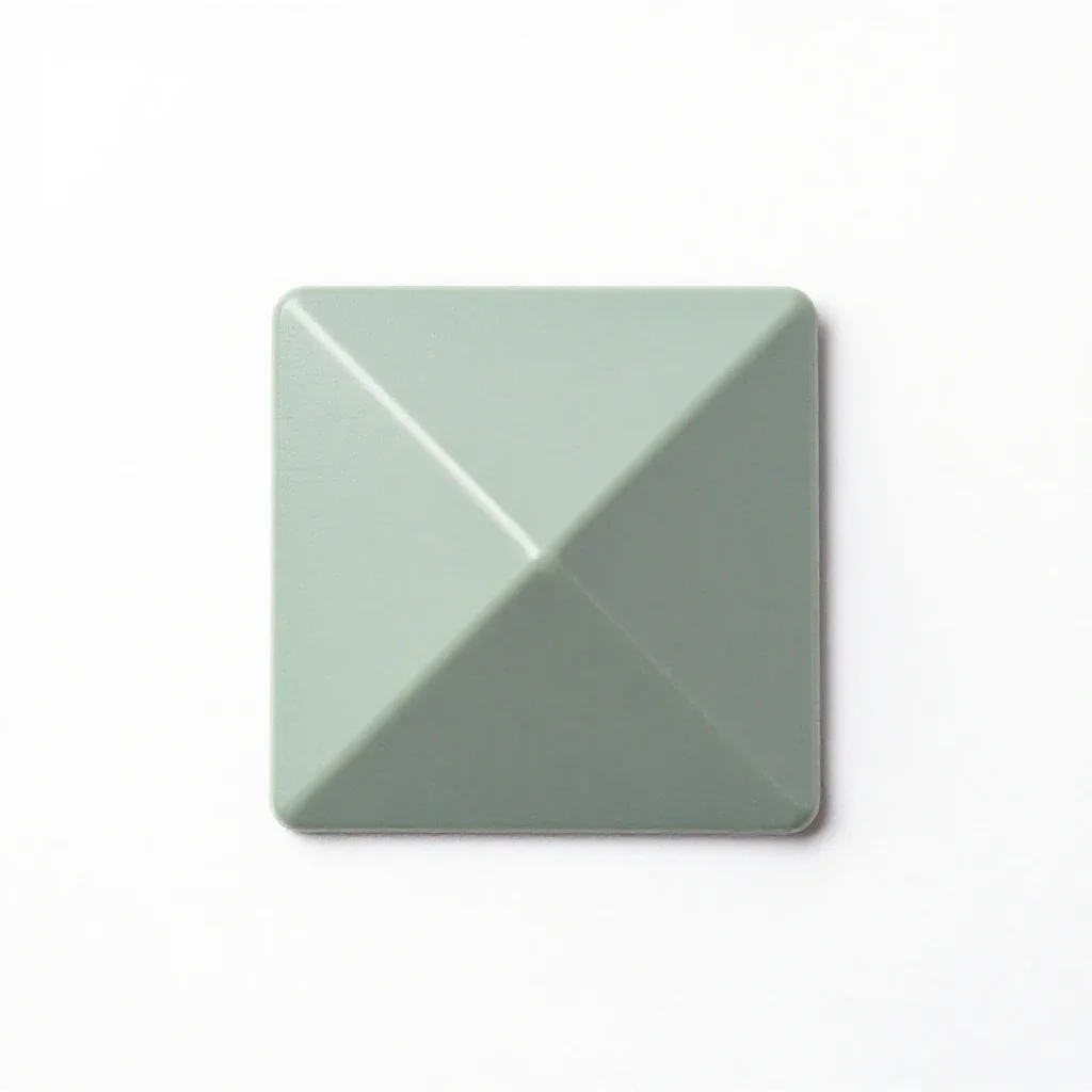 Erecting prism isolated on a white background