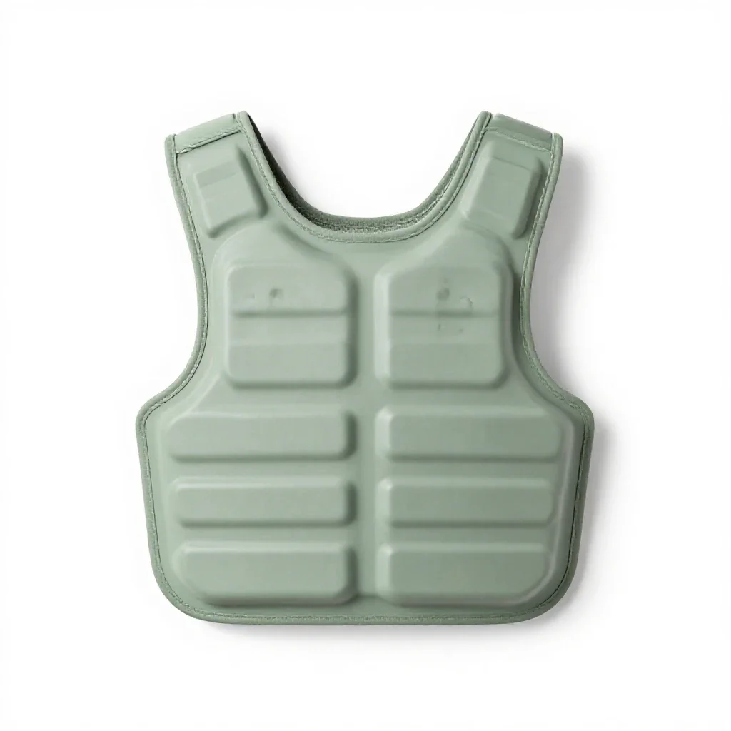 Body armor isolated on a white background