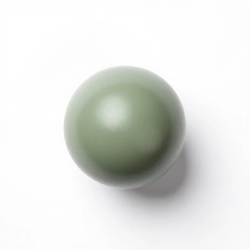 Cannonball isolated on a white background