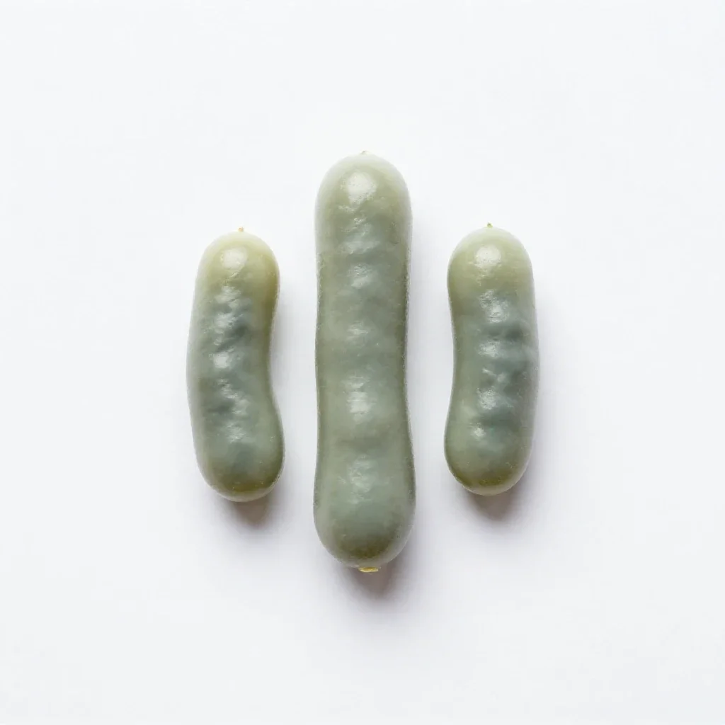 Clostridium perfringens isolated on a white background