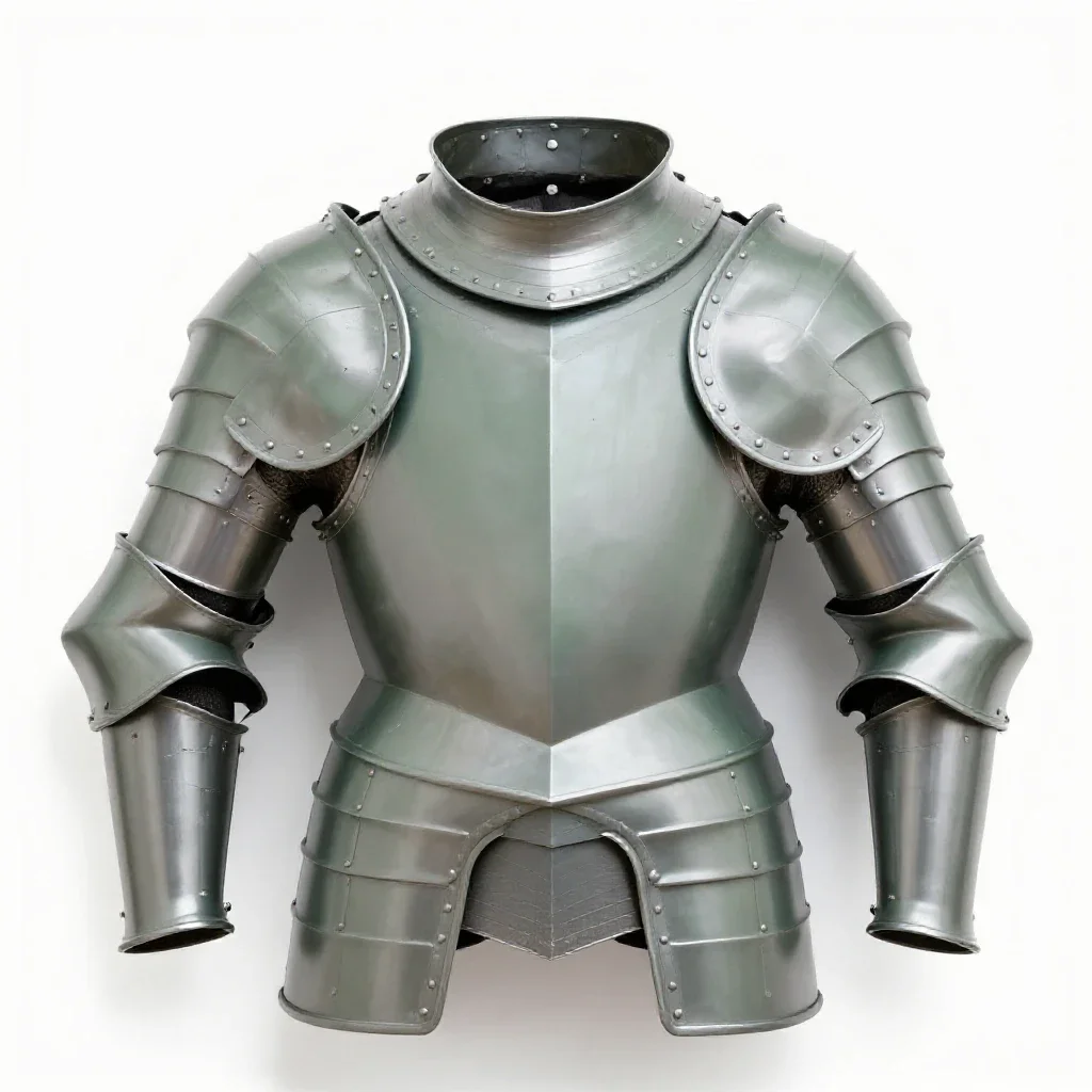 Cuirass isolated on a white background