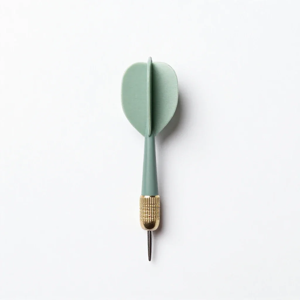 Dart isolated on a white background