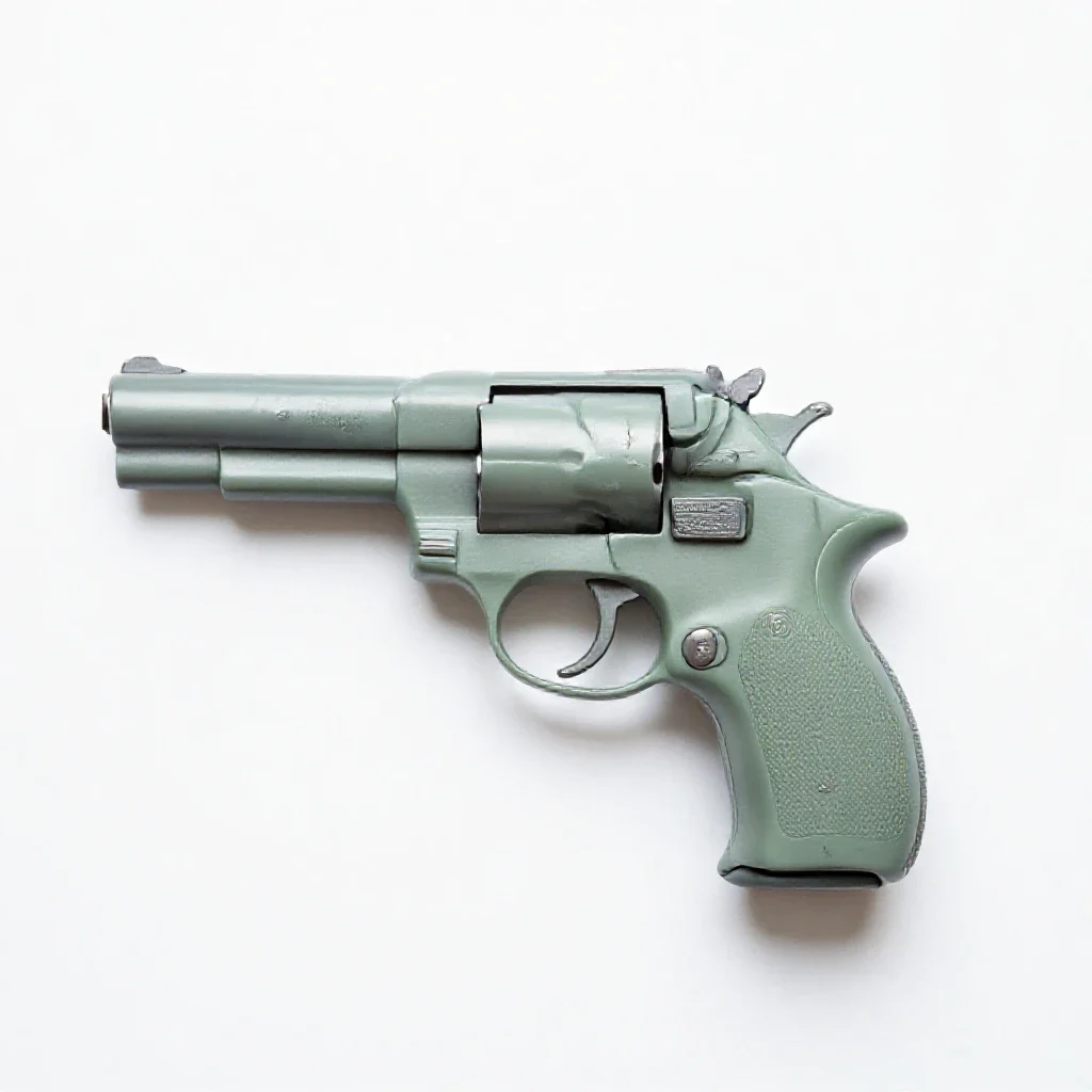 Derringer isolated on a white background
