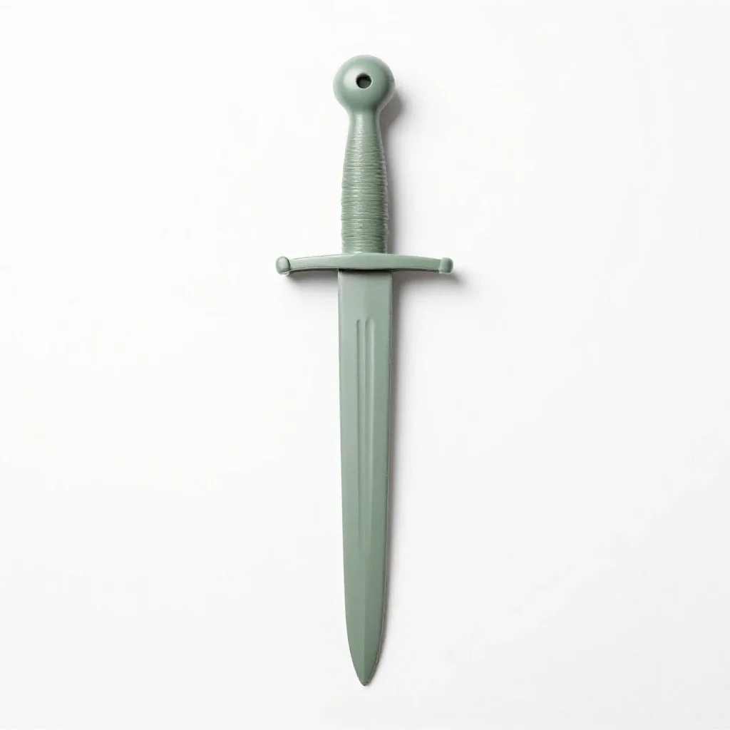 Falchion isolated on a white background