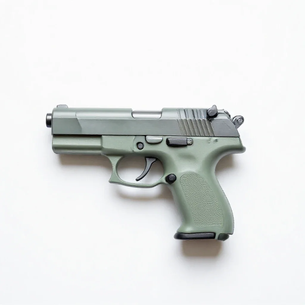 Gas gun isolated on a white background