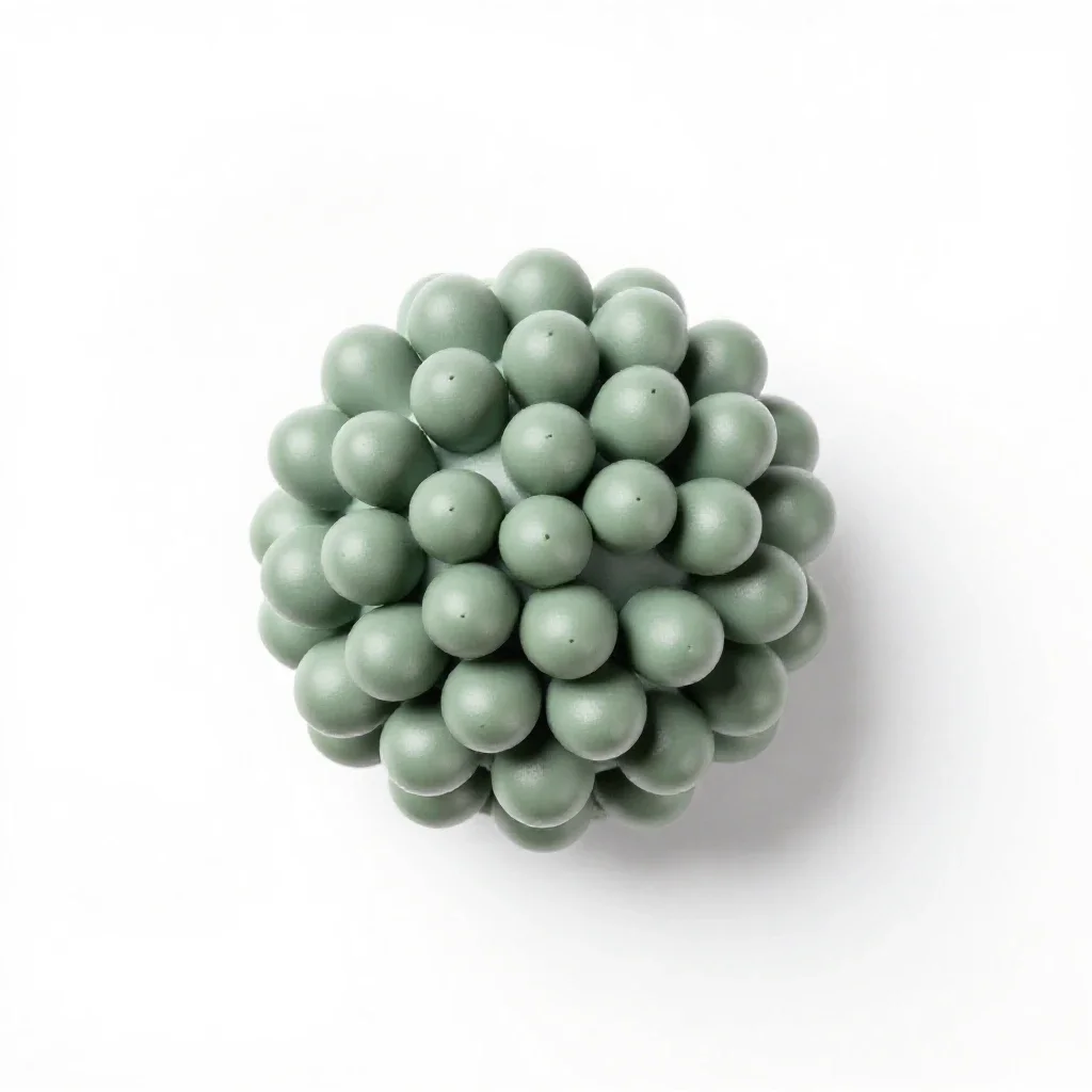 Grapeshot isolated on a white background