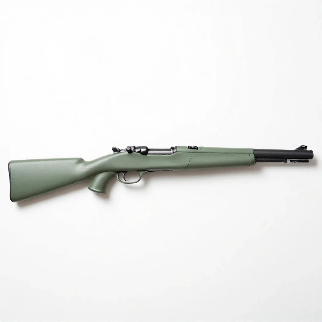 Matchlock isolated on a white background