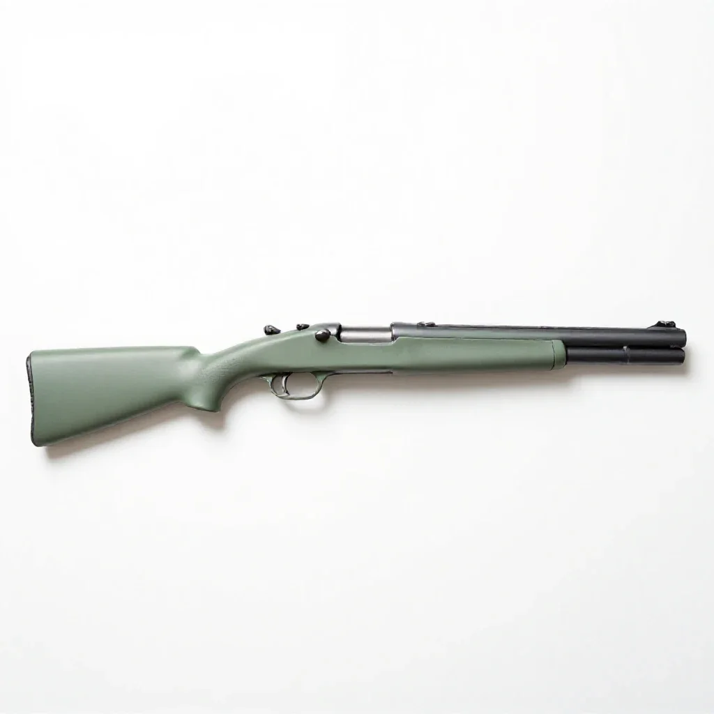 Muzzle loader isolated on a white background