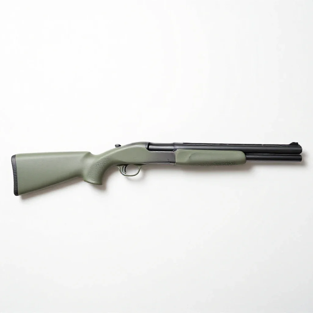 Shotgun isolated on a white background