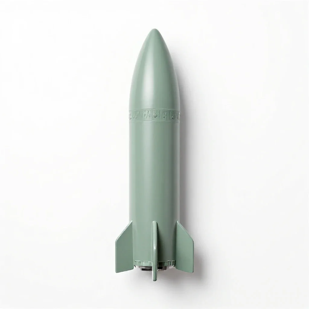 Space probe isolated on a white background