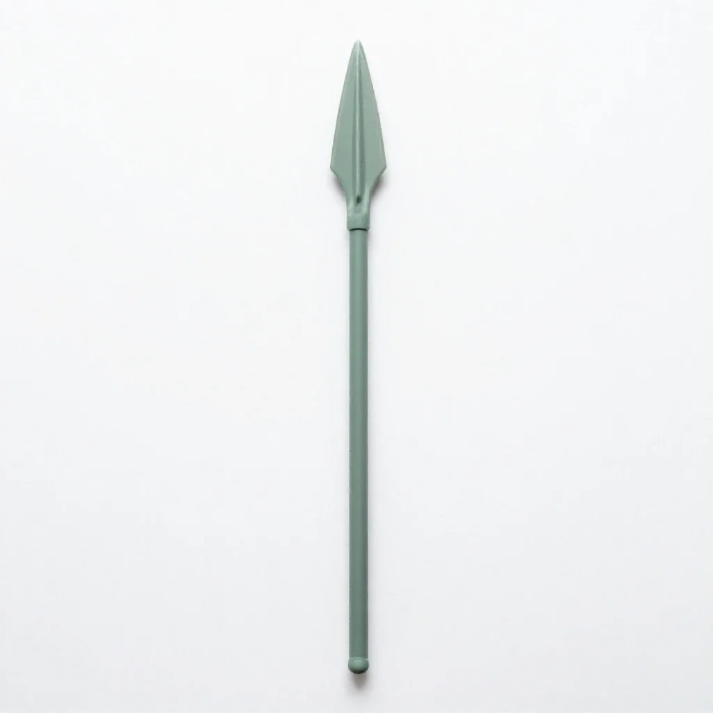 Spear isolated on a white background