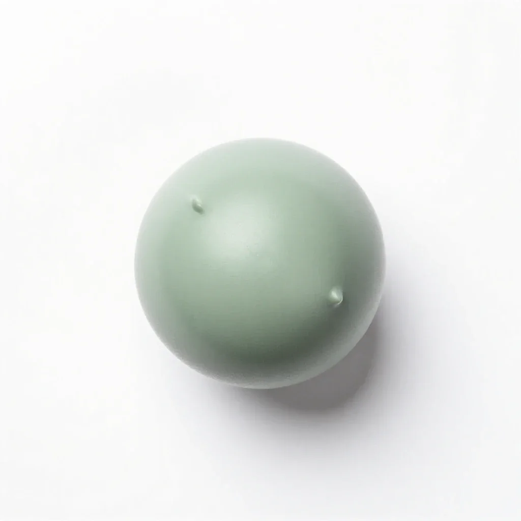 Spitball isolated on a white background